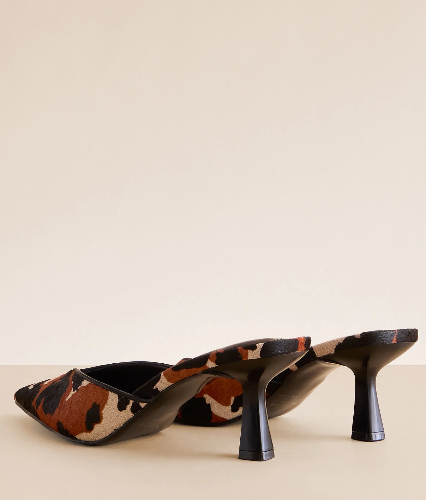 Shoes | Steve Madden Moda Heeled Shoe Cow Print