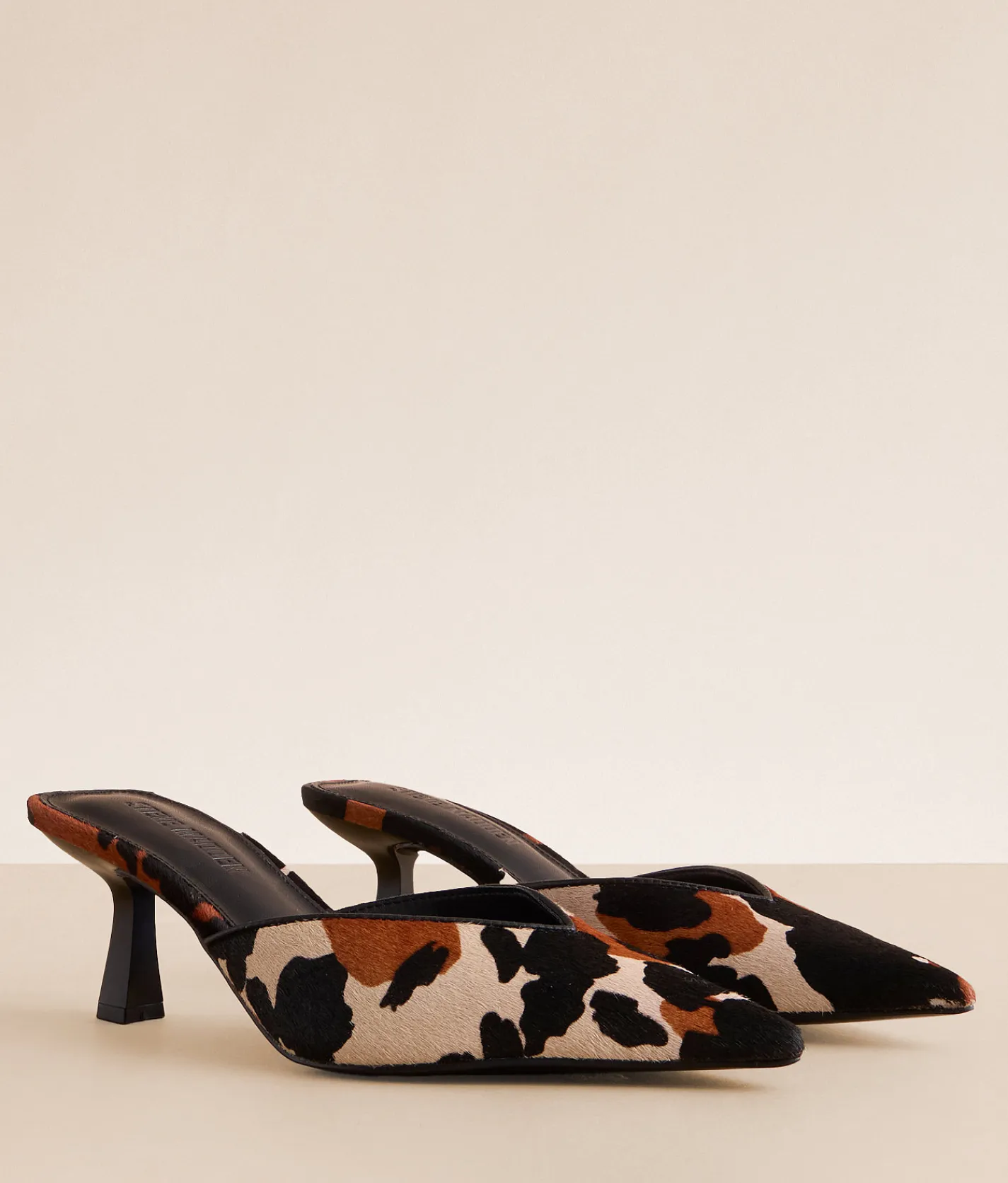 Shoes | Steve Madden Moda Heeled Shoe Cow Print