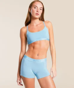 Tops | PSD Modal Blend Stretch Sports Bra Light Blue