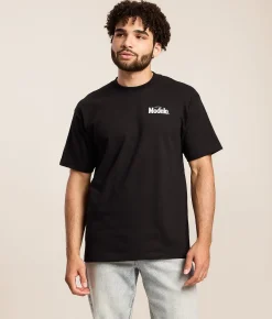 Tops|Graphic T-Shirts | Ripple Junction® Modelo Brewed In Mexico T-Shirt Black