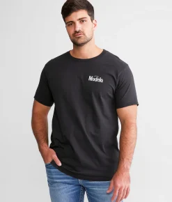 Graphic T-Shirts | tee luv Modelo Cerveza T-Shirt Vintage Black