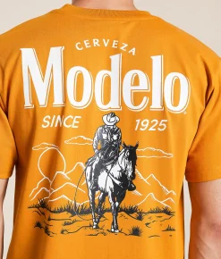 Changes Modelo Cowboy Desert T-Shirt Wheat
