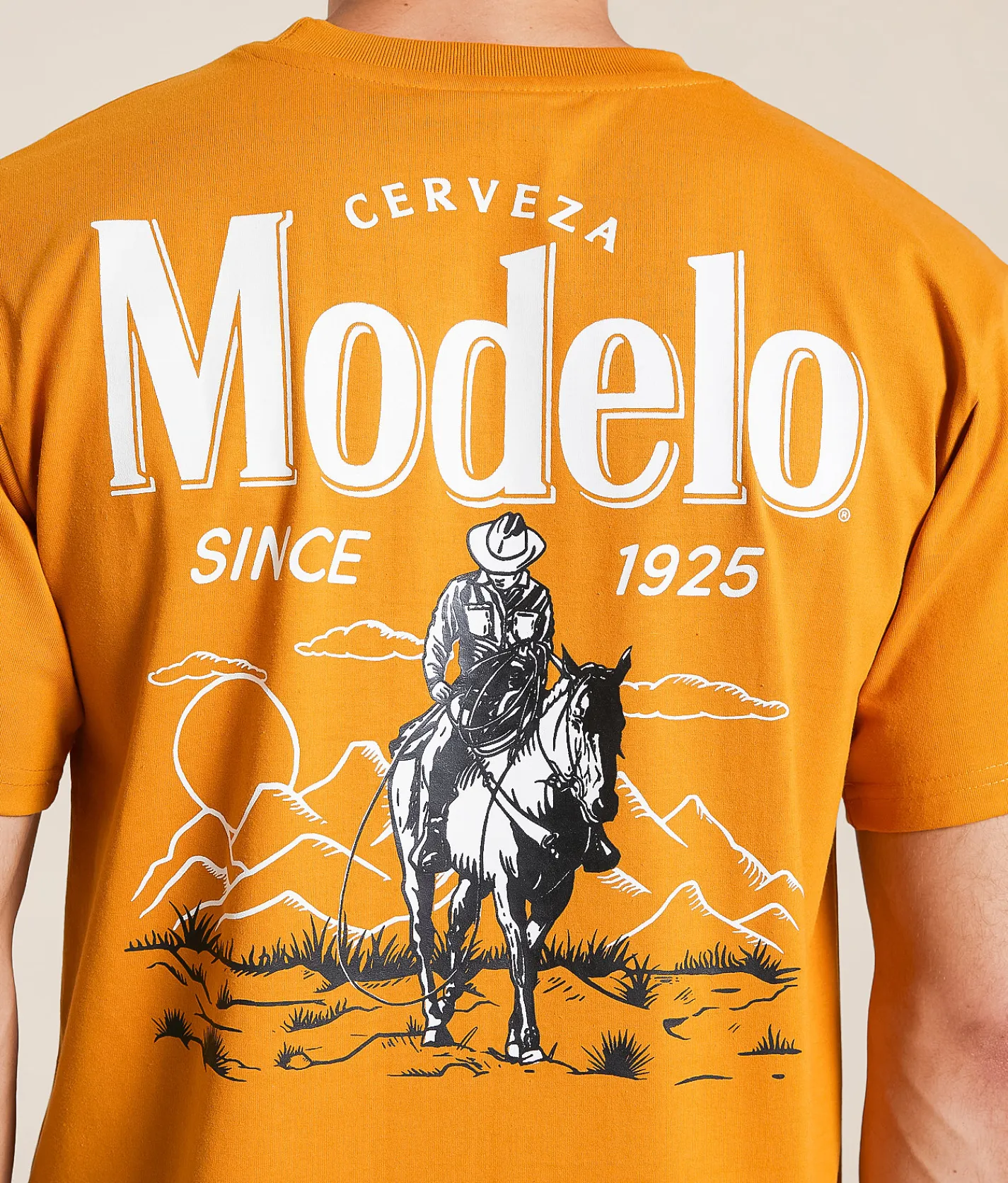 Changes Modelo Cowboy Desert T-Shirt Wheat