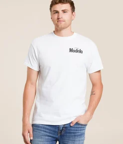 Tops|Graphic T-Shirts | JEDCo Modelo Fighting Spirit T-Shirt White