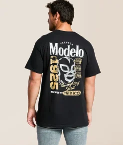 JEDCo Modelo Fighting Spirit T-Shirt Black Discount