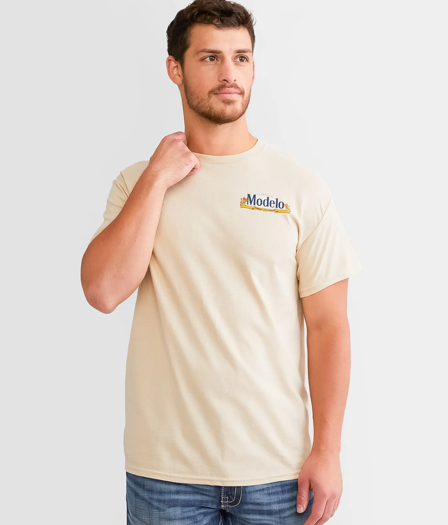 Bioworld Modelo Fighting Spirit T-Shirt Natural Sale