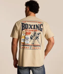 Ripple Junction® Modelo Jumbo Fight T-Shirt Sand New