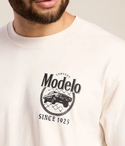 Ripple Junction® Modelo Low Rider T-Shirt Vintage White