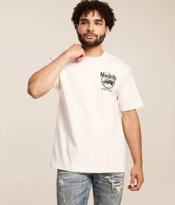 Ripple Junction® Modelo Low Rider T-Shirt Vintage White