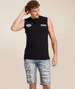 tee luv Modelo Tradition Tank Top Black Hot