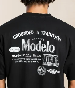 tee luv Modelo Tradition T-Shirt Black New