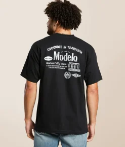 tee luv Modelo Tradition T-Shirt Black New