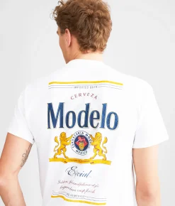 Changes Modelo Vintage Label T-Shirt White Best
