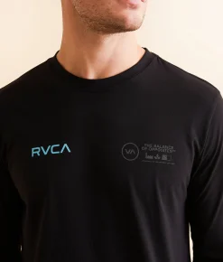 RVCA Mod Sport T-Shirt Black Discount