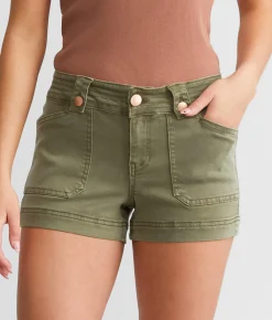 BKE Mollie Stretch Short Moss
