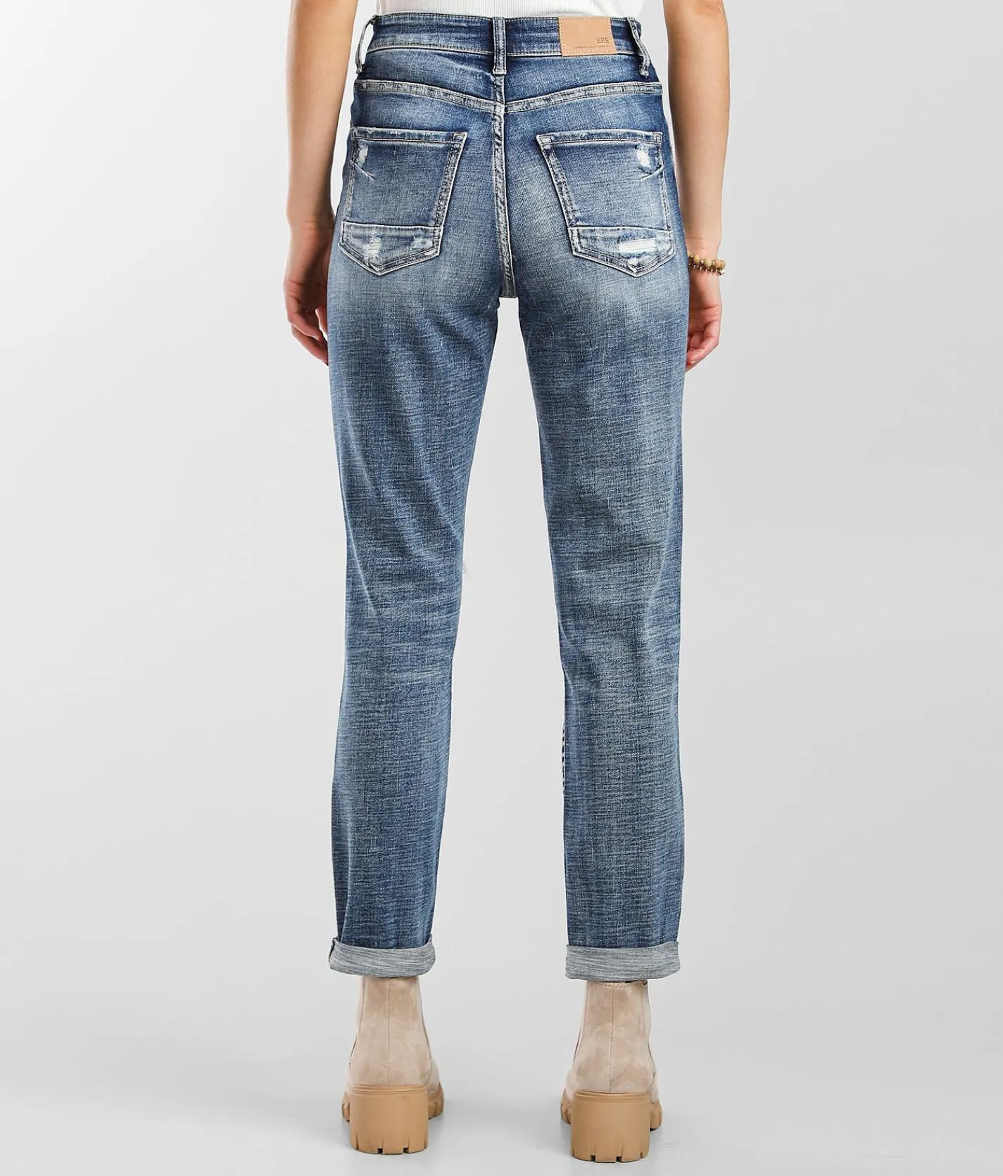 Jeans|Bottoms | BKE Mom Jean Rolak