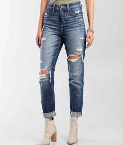 Buckle Black Mom Jean Nepal Clearance