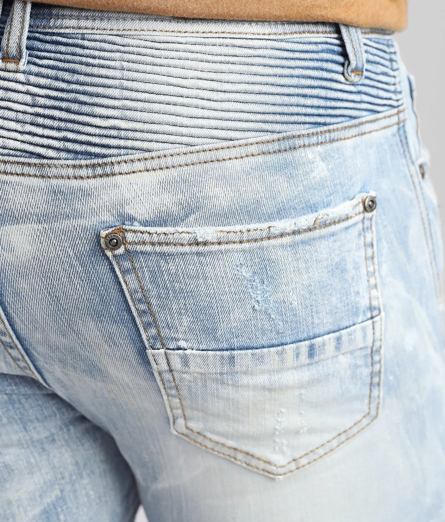 PREME Moto Skinny Stretch Jean Monaco Best