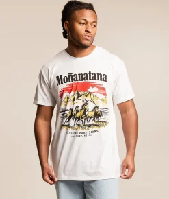 Tops|Graphic T-Shirts | Sendero Provisions Co. Monanatana T-Shirt Vintage White