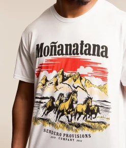 Tops|Graphic T-Shirts | Sendero Provisions Co. Monanatana T-Shirt Vintage White