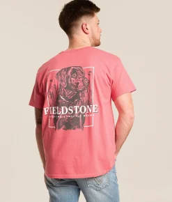 Tops|Graphic T-Shirts | Fieldstone Monotone Lab T-Shirt Watermelon