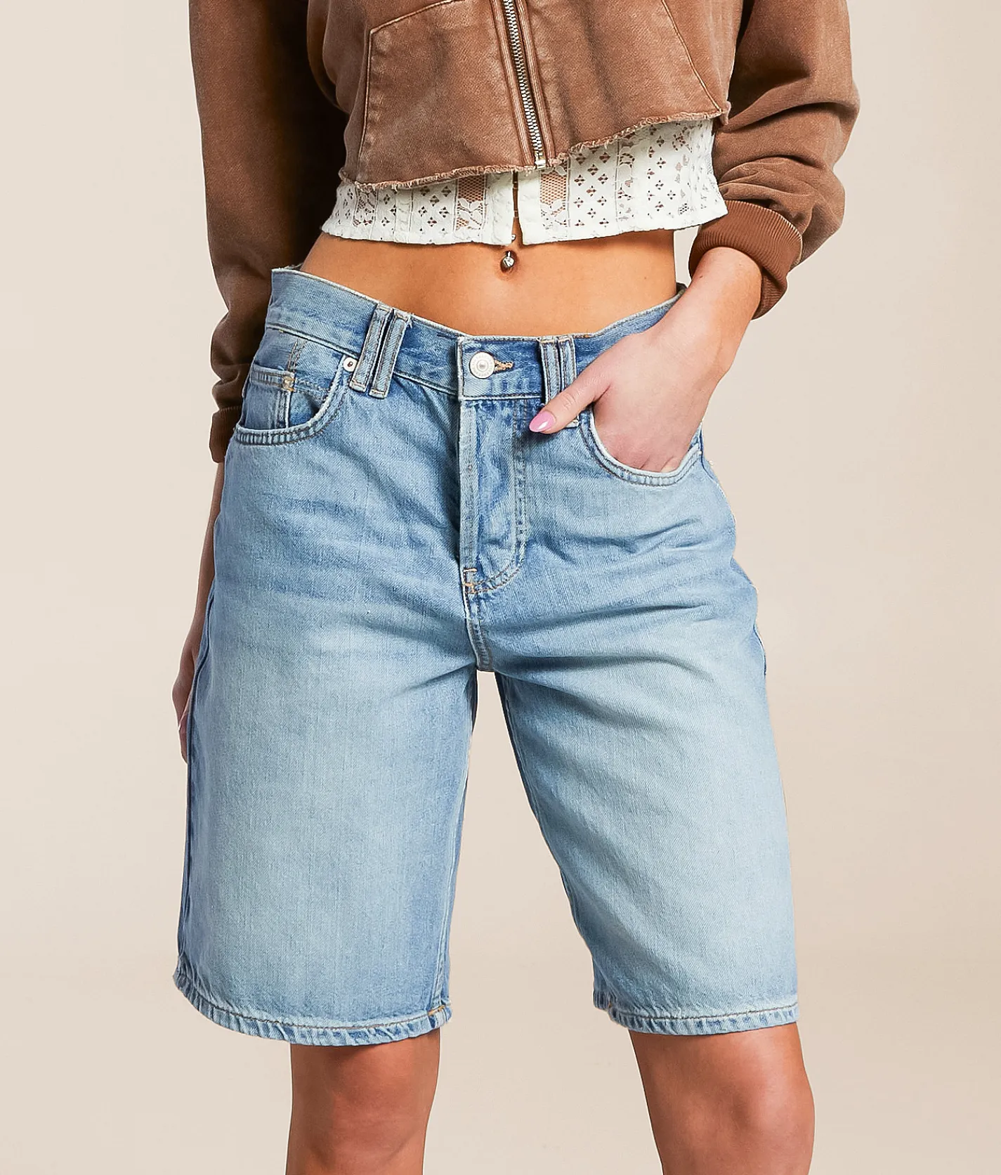 Bottoms|Shorts | Free People Montana Short Cowgirl Blues