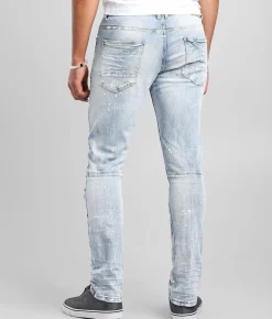 Smoke Rise® Montauk Taper Stretch Jean Montauk Blue