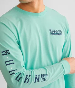 Graphic T-Shirts | Sullen Monte Carlo T-Shirt Blue Tint