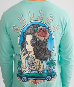 Graphic T-Shirts | Sullen Monte Carlo T-Shirt Blue Tint