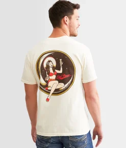 Graphic T-Shirts | Old Row Moon Girl T-Shirt Ivory