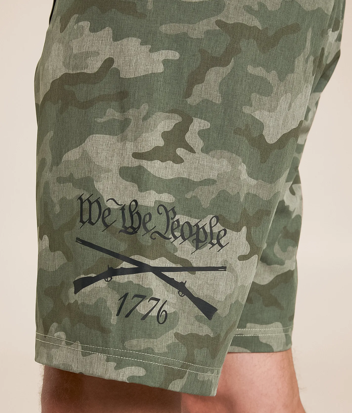 Howitzer Camo Stretch Boardshort Moonmist Hot