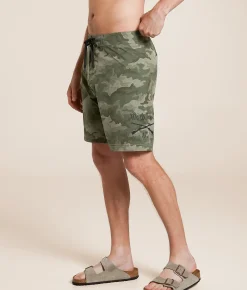 Howitzer Camo Stretch Boardshort Moonmist Hot