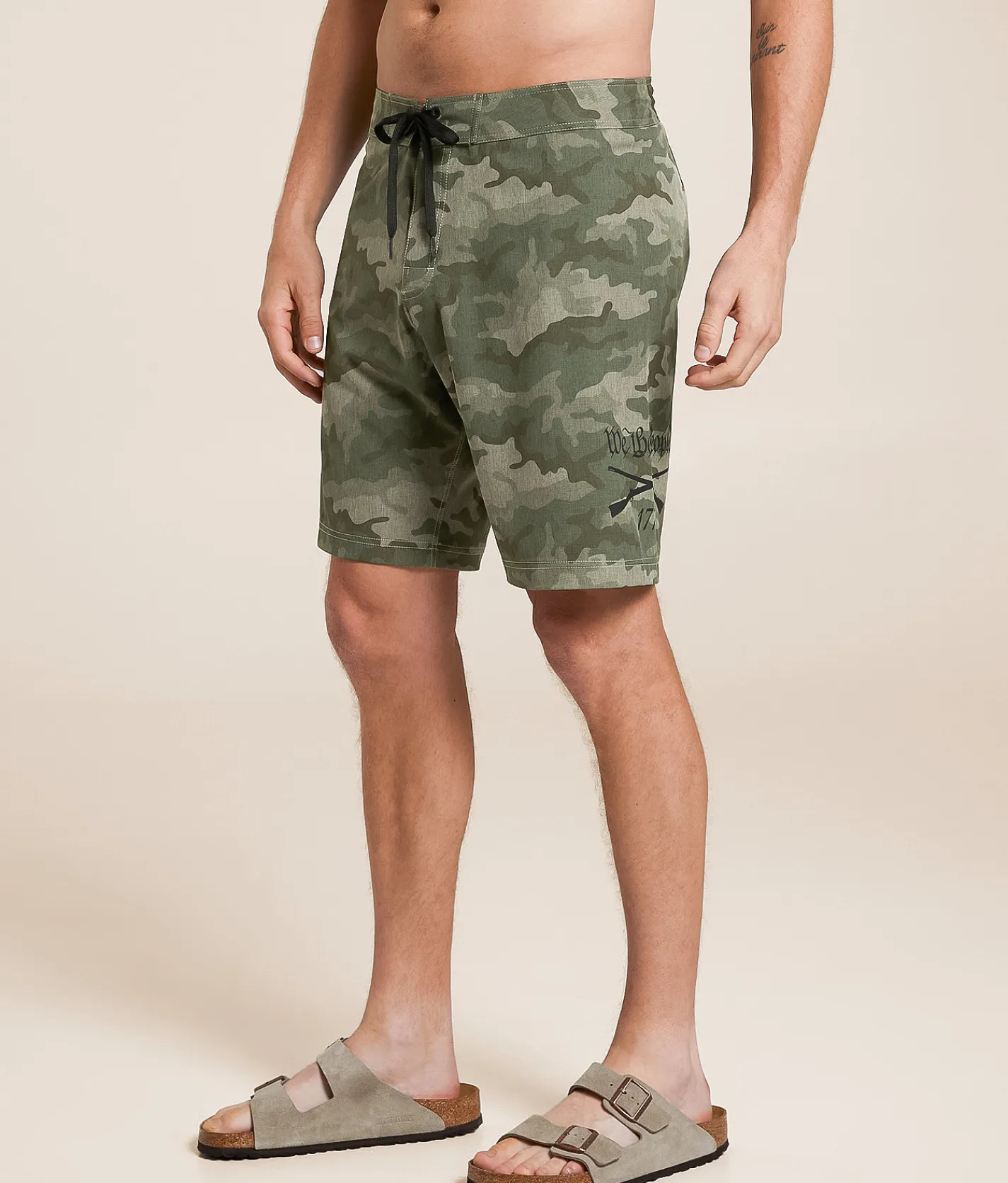 Swimwear | Howitzer Camo Stretch Boardshort Moonmist
