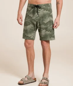 Swimwear | Howitzer Camo Stretch Boardshort Moonmist
