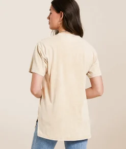 Tops | Ariat More Cowboys Oversized T-Shirt White Pepper