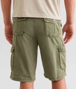 Bottoms|Shorts | BKE Morgan Cargo Short Olive Night