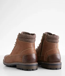 Outpost Makers Morrow Leather Boot Mocha Brown Clearance