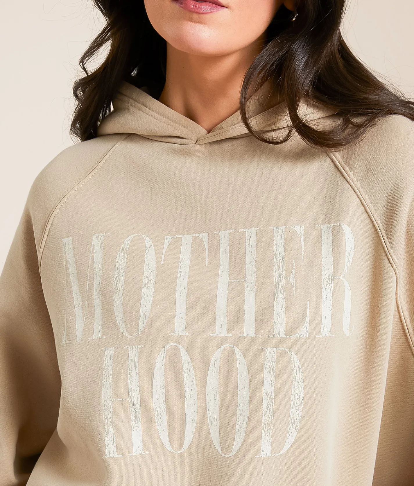 Tops | Goodie Two Sleeves Motherhood Hooded Sweatshirt Humus