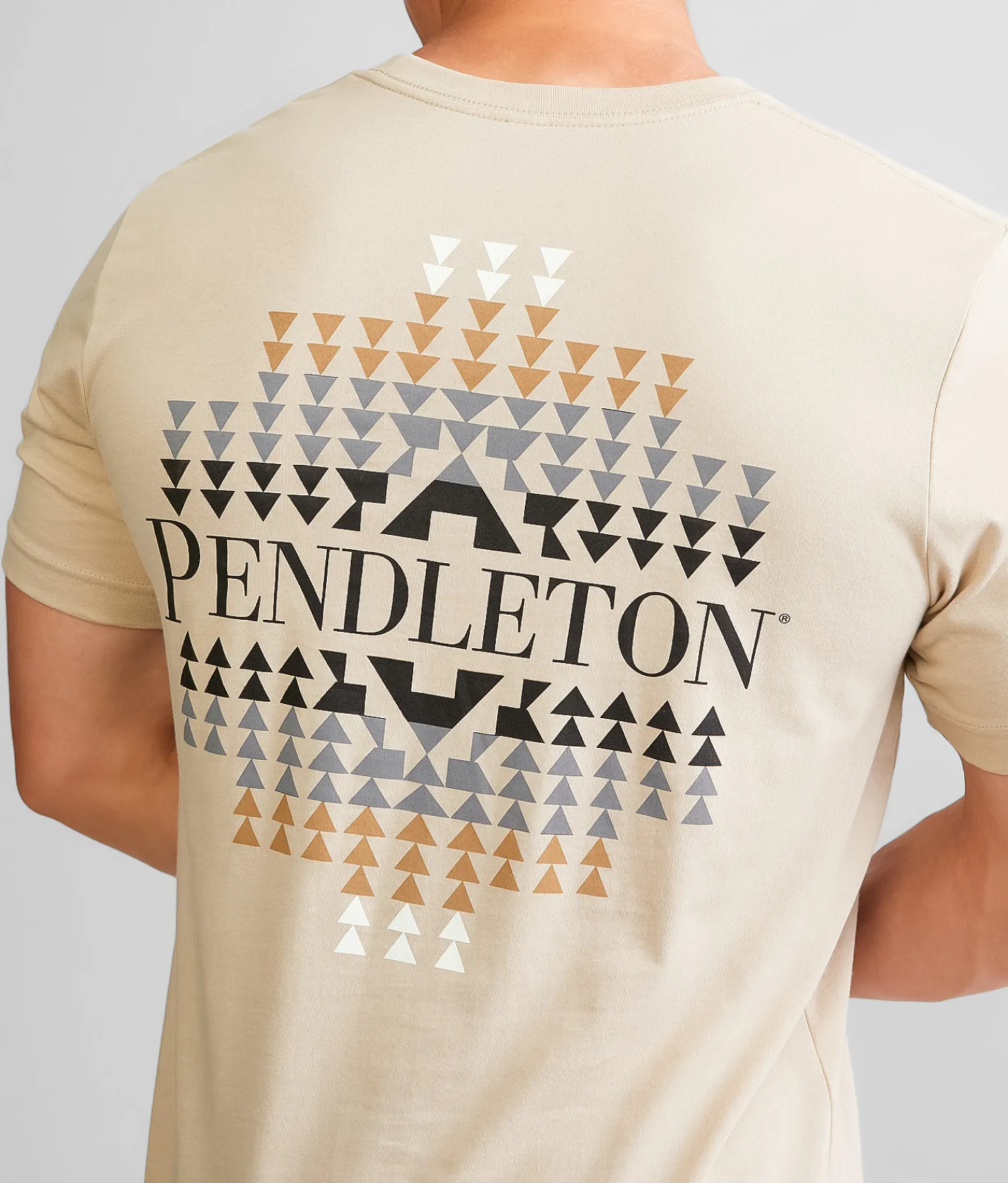 Pendleton Motif T-Shirt Tan Sale