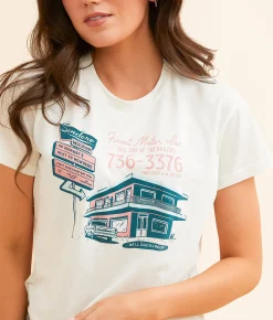 Sendero Provisions Co. Motor Inn T-Shirt Vintage White Best