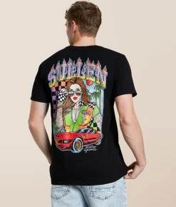 Sullen Motorsports T-Shirt Jet Black Online