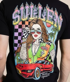 Sullen Motorsports T-Shirt Jet Black Online