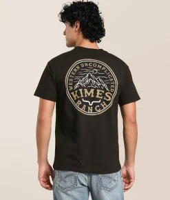Kimes Ranch Mountain Badge T-Shirt Black Best