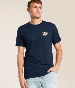 Tops|Graphic T-Shirts | Ariat Mountain Fresh Grit T-Shirt New Navy