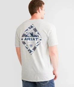 Ariat Mountain Man T-Shirt Ash Online
