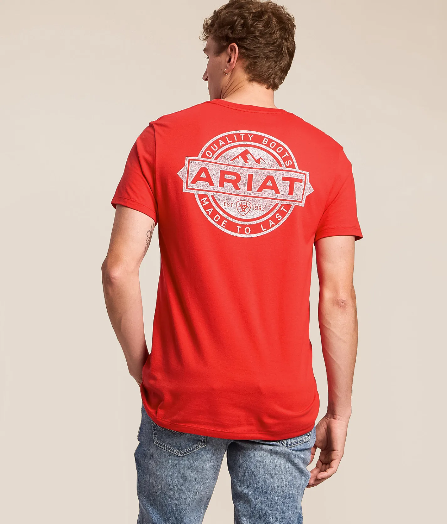 Ariat Mountain Seal T-Shirt Mars Red