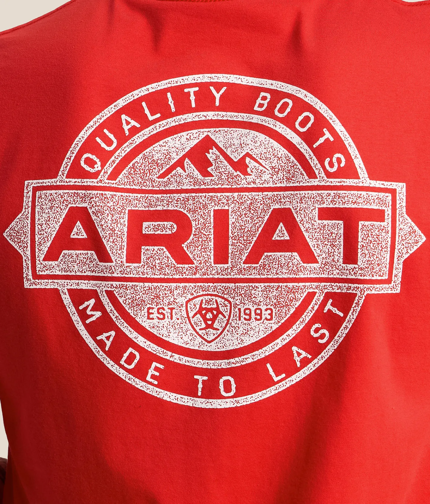 Ariat Mountain Seal T-Shirt Mars Red