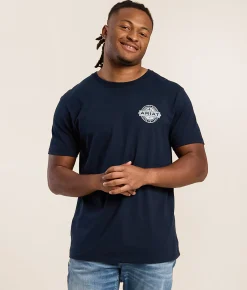 Ariat Mountain Seal T-Shirt Navy Ink Sale
