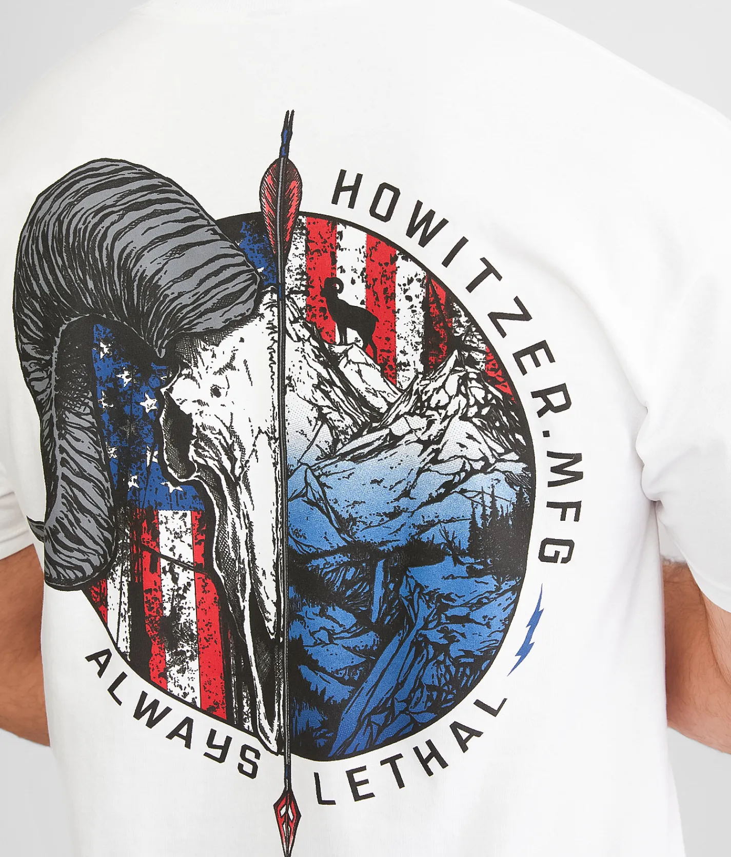 Howitzer Mountain Supply T-Shirt White Online