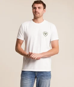 Ariat Mount Saint Barbo T-Shirt White Outlet
